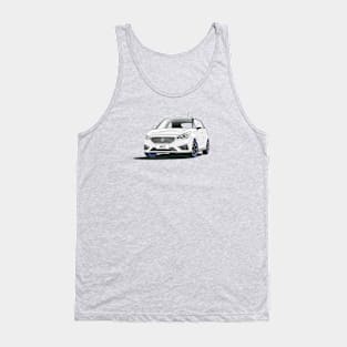 Arctic White MG3 Car Tank Top